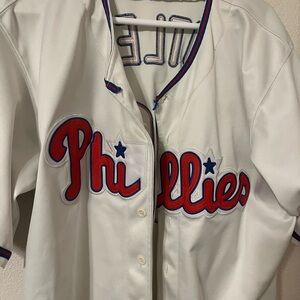 Majestic Authentic White Jersey